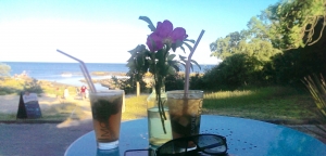 Mojitos, sol og ren afslapning på verdens bedste strandcafé "Syd Øst for Paradis"